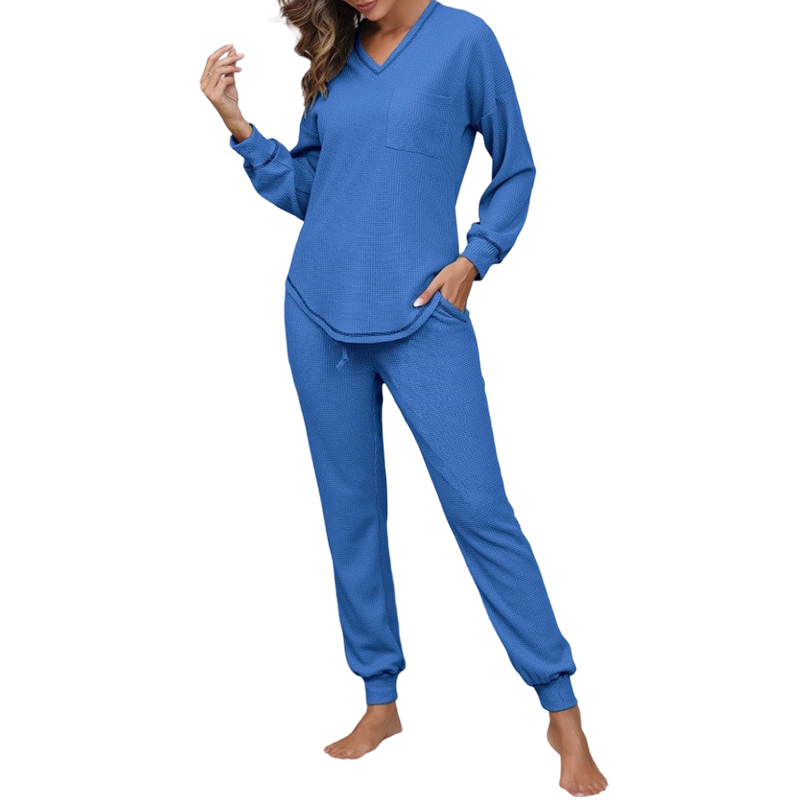 Women’s Long Sleeve Top & Jogger Lounge Set
