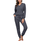 👖 LIMITED-TIME 50% OFF! ✨ Women’s Long Sleeve Top & Jogger Lounge Set