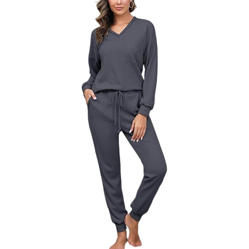 Women’s Long Sleeve Top & Jogger Lounge Set