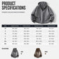 👖 LIMITED-TIME 50% OFF! ✨ Men's Vintage Washed Half-Zip Hooded Top
