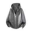 Men's Vintage Washed Half-Zip Hooded Top