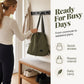 ✨ Carry It Your Way | Women's Large-Capacity 3-Way Drawstring Tote Backpack