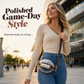 🏈 Game-Day Favorite | Clear Football-Shaped Crossbody Bag