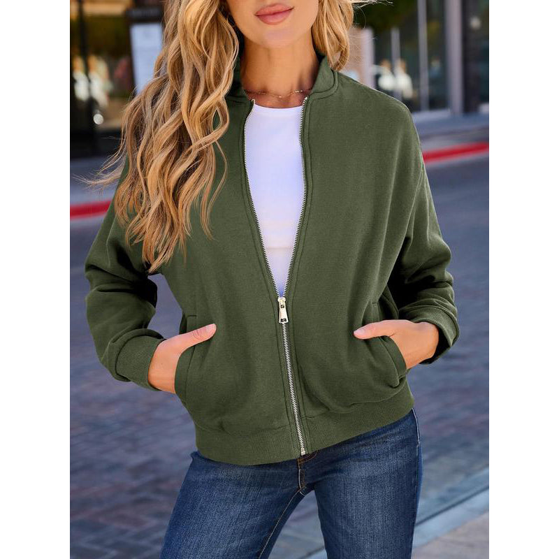 ✨ Women's Casual Zip Up Jacket– Relaxed Everyday Jacket for Effortless Style
