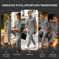 🌿Men's Waffle-Knit Short Sleeve Top & Pants Set– Casual Comfort Meets Effortless Autumn Style