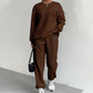 🌸Hot Sale 50% OFF💖Casual Long Sleeve Knit Pullover & Pants 2-Piece Set