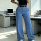 ⏰Last Day Sale 50% Off💃Women's Casual High-Waist Straight-Leg Pants