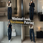 ⏰Last Day Sale 50% Off💃Women's Casual High-Waist Straight-Leg Pants