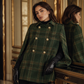 👖 LIMITED-TIME 50% OFF! ✨ Women Vintage Plaid Cape Coat