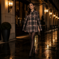 👖 LIMITED-TIME 50% OFF! ✨ Women Vintage Plaid Cape Coat