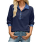 👖 LIMITED-TIME 50% OFF! ✨ Women's Contrast Denim Collar Knit Top