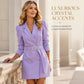 🌸Hot Sale 50% OFF💖Women's Elegant Double-Breasted Blazer Dress