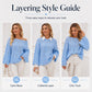 ⏰Last Day Sale 50% Off💃Women's Hollow Out Slouchy Knit Sweater