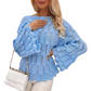 ⏰Last Day Sale 50% Off💃Women's Hollow Out Slouchy Knit Sweater
