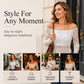 ⏰Last Day Sale 50% Off💃Women's Off-The-Shoulder Lace T-Shirt