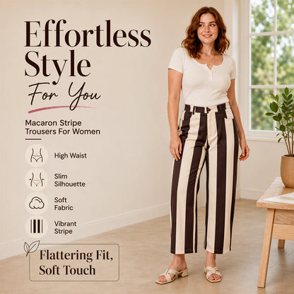 ✨EffortlessComfort|Women’s Striped Wide-LegPants
