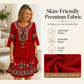 ⏰Last Day Sale 50% Off💃Women's Vintage Ethnic Print Tiered Dress