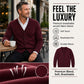 ✨ Timeless Comfort | Men's Classic V-Neck Knit Cardigan