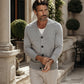 ✨ Timeless Comfort | Men's Classic V-Neck Knit Cardigan