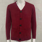 ✨ Timeless Comfort | Men's Classic V-Neck Knit Cardigan