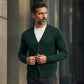 ✨ Timeless Comfort | Men's Classic V-Neck Knit Cardigan