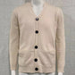 ✨ Timeless Comfort | Men's Classic V-Neck Knit Cardigan