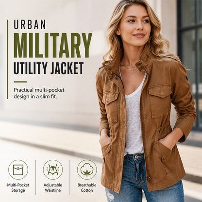 👖 LIMITED-TIME 50% OFF! ✨ Women's Utility Jacket with Pockets