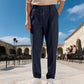 👖 LIMITED-TIME 50% OFF! ✨ Men's Straight-Leg Dress Pants with Drawstring