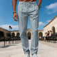 👖 LIMITED-TIME 50% OFF! ✨ Men's Straight-Leg Dress Pants with Drawstring