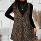 ⏰Last Day Sale 50% Off💃Layered Look Leopard Cami Dress & Top Set