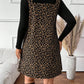 ⏰Last Day Sale 50% Off💃Layered Look Leopard Cami Dress & Top Set