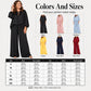 ✨ Easy Everyday Comfort | Women's Relaxed-Fit Top & Trousers 2-Piece Set