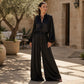 ✨ Easy Everyday Comfort | Women's Relaxed-Fit Top & Trousers 2-Piece Set