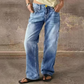 ✨ Easy Everyday Comfort | Women's Relaxed-Fit Straight-Leg Jeans