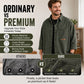 ✨ Easy Everyday Style | Men's Relaxed-Fit Multi-Pocket Utility Shirt