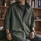 ✨ Easy Everyday Style | Men's Relaxed-Fit Multi-Pocket Utility Shirt