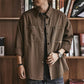 ✨ Easy Everyday Style | Men's Relaxed-Fit Multi-Pocket Utility Shirt
