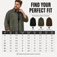 ✨ Easy Everyday Style | Men's Relaxed-Fit Multi-Pocket Utility Shirt