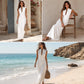 ✨ Flattering Elegance | Women's Deep V-Neck Sleeveless Maxi Dress