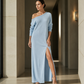 ✨ Flattering Elegance | Women's Off-Shoulder Side-Slit Maxi Dress