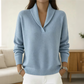 ☁️ Cozy Everyday Comfort | Women's Shawl-Collar Pullover Sweater