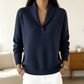 ☁️ Cozy Everyday Comfort | Women's Shawl-Collar Pullover Sweater