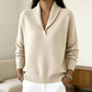 ☁️ Cozy Everyday Comfort | Women's Shawl-Collar Pullover Sweater