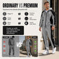 ✨ Easy Everyday Comfort | Men's Color-Block Zip-Up Hoodie & Sweatpants 2-Piece Set
