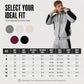 ✨ Easy Everyday Comfort | Men's Color-Block Zip-Up Hoodie & Sweatpants 2-Piece Set