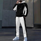 ✨ Easy Everyday Comfort | Men's Color-Block Zip-Up Hoodie & Sweatpants 2-Piece Set