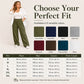 ✨ Easy Everyday Comfort | Women's High-Waisted Drawstring Casual Pants