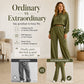 ✨ Easy Everyday Comfort | Women's High-Waisted Drawstring Casual Pants