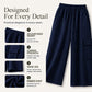 ✨ Easy Everyday Comfort | Women's High-Waisted Drawstring Casual Pants