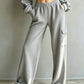 ✨ Easy Everyday Comfort | Women's High-Waisted Drawstring Casual Pants